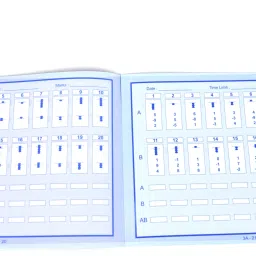 abica 15 Rod Single Colour Abacus with 2 Practice Workbooks - Level 3 image 5