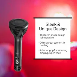 favone Wireless Singing Microphone Beautiful Color. Echo Treble, Bass Adjustment mic with Speaker and fm Microphone Microphone image 3