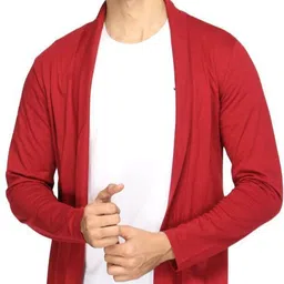 unicus apparel Men Jacket Style Full Sleeve Maroon Shrug-picture-41
