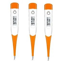 MCP Flexible Tip Orange Waterproof Digital Thermometer Pack of -5 Flexible tip Waterproof Dual Scale Fahrenheit & Celsius Thermometer-26