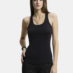 jockey Women Black Tank Top/Vest-picture-41