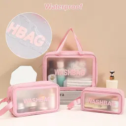 Women Pink Cosmetic Bag-image-47