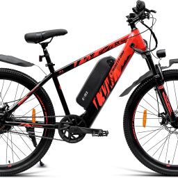 ZX 10.4Ah Battery Front Suspension 250Watts IP65 BLDC Motor Grey Black 27.5 inches Single Speed Lithium-ion (Li-ion) Electric Cycle-image-71