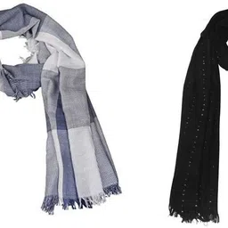 pappi boss Self Design Pure Cotton Men Multicolor Fancy Scarf-picture-41