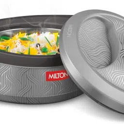 Evoke 1500 PU Insulated Inner Stainless Steel Casserole, 1240 ml, Grey Serve Casserole-image-97