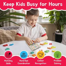 ruffo Color Coder Pattern Recognition Toy for Kids Educational Board Games image 4