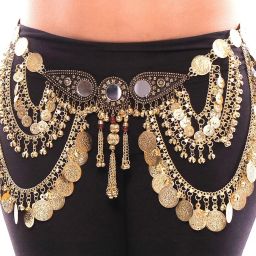 Women Gold Metal Belt-image-77