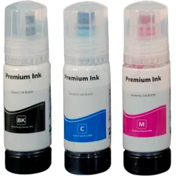 Karbo 003 70 ml for L3200/L3250/L3251/L3210/L3252/L3211/L3100/L3110 Black + Tri Color Combo Pack Ink Bottle-image-21
