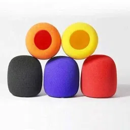 Foam Mic Cover Handheld Microphone Windscreen pack of 5 Foam Mic Cover-image-73