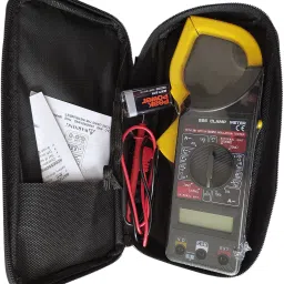 inditrust Digital Clamp meter Ac/Dc Current tester with Continuity Volt Alert & E Tester Digital Multimeter image 2