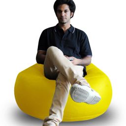 XXL Premium Leatherette Gaming Bean Bag Chair With Bean Filling-image-8