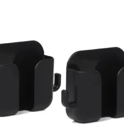 Paradise sales (Pack of 2) Mobile wall Stand for Charging/ Ac, Tv Remote Holder with key holder Mobile Holder-image-13