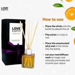 love earth Tangerine Diffuser image 4