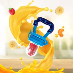 kidbea Silicone Food/Fruit Nibbler with Extra Mesh, Soft Pacifier Teether and Feeder image 5