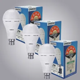 Pack of 3-Portable 12W Emergency LED Bulb for Reliable Lighting in All Scenarios 4 hrs Bulb Emergency Light-image-44