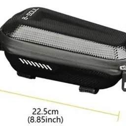 shivexim Bicycle Front Tube Frame Bag Large Capacity Hard Shell Rainproof Case image 3