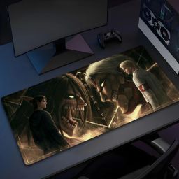 Eshaaver Animie Printed Laptop & Desktop Mat /Desk Pad with Spill Proof Quality-DMAOT050 Mousepad-20