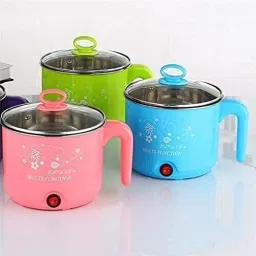 Electric Mini Cooker Steamer Cook pots for Cook Noodles/hot Pot/Rice Maker W253 Rice Cooker, Egg Cooker, Egg Boiler, Deep Fryer, Electric Pressure Cooker, Travel Cooker-image-81