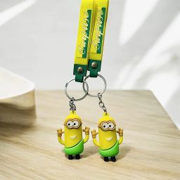 Minion Keychain Combo – Pack of 2 (Surprise Edition with Green Outfit) Key Chain-image-63