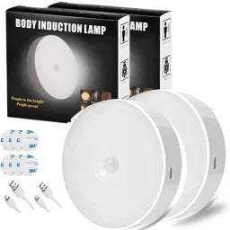 Online Expert Rechargeable Body Sensor Light for Bedroom,Stairs,Bathroom,Kitchen - Pack1 Motion Sensor Light-image-70