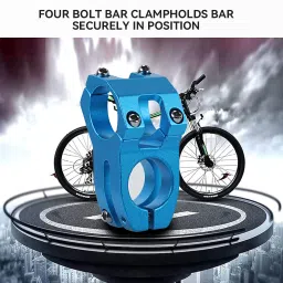 sthira Lightweight Durable MTB Handlebar Stem Stylish Design Bicycle Handle Grip image 3