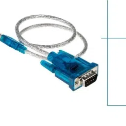 VOOCME USB to RS-232 Cable | USB to RS232 Converter Adapter | RS232 Serial 9 Pin Cable USB Type A to DB9 | Compatible with Laptop Accessory image 3