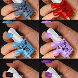 Online For Vibrant And Beautiful color Nail Polish Set S10P66 Multicolor-20