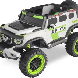 Kids Premium MDX-900 WHITE 4 X 4 Jeep Battery Operated Ride On-image-19
