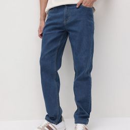 roadster Men Slim Mid Rise Blue Jeans-picture-22