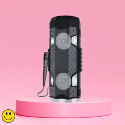 FRONY Play (PORTABLE BLUETOOTH PARTY SPEAKER) With Karaoke Mic, High Quality SoundU96 20 W Bluetooth Party Speaker-image-0