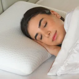 Ventilated Orthopedic Memory Foam Cooling Gel Pillow With Head & Neck Support. Memory Foam Geometric Orthopaedic Pillow Pack of 1-6