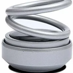 2 Solar Car Fragrance Double Ring Rotating Car Aromatherapy Home Office Air Fresher Decoration Perfume Diffuser Silver Air Purifier-picture-43