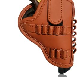 .32 Bore Revolver Clip Cover(IOF, Webley etc. Compact size Hand Gun) Racquet Carry Case/Cover Free Size-13