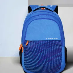 Large 45 L Backpack Wave Backpack for Men & Women | 3 compartment/Casual/College Bag|Navy Blue, 45L-image-40