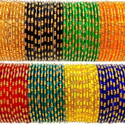 Glass Bangle Set-19