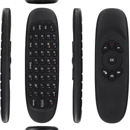 Tobo 2.4G air mouse Rechargeable Wireless Remote Control Keyboard for Android TV Box Wireless Standard Multi-device Keyboard Compatible with Desktop, Laptop, Mac Easy to Use,Plug and Play,Quick, Comfy Durable body image 3