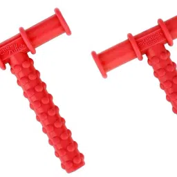 mj talktools Chewy Tube Red Teether image 5