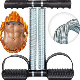 Tummy Trimmer with Double Spring for Burn Calories & Tone Muscles, Fat Burner Ab Exerciser-13
