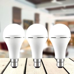 Emergency 12W Inverter LED Bulb with 2000mAh Rechargeable Battery Pack of 3 N432 4 hrs Bulb Emergency Light-image-58