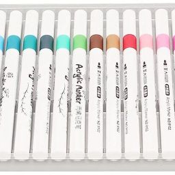 Acrylic Pens, Widely Used Waterproof Acrylic Paint Markers for Glass (24 Colors)-21