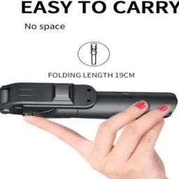 SNDS Selfie Stick multi-function Wireless Bluetooth Tripod(silver black) Tripod image 3