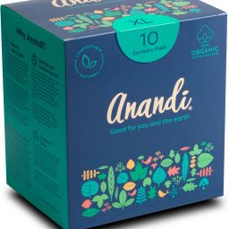 Organic Biodegradable pads with Disposal pouch XL Sanitary Pad Sanitary Pad-52