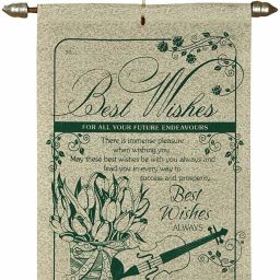 Best Wishes Scroll Card - Greeting Card-image-28