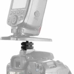 Hiffin ® Camera Shoe Pro 1/4" Mount Adapter for Tripod Screw to led Light Hotshoe Flash Shoe Adapter image 3