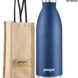 Electro 1800, Hot & Cold thermosteel Water Bottle with Jute-bag, Leakproof 1750 ml Flask-image-49