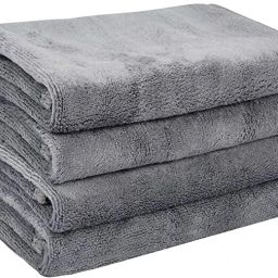 MicrofiberCleaning Cloth For Kitchen,car,bike,home,Glass cleaning cloth(Grey) Wet and Dry Microfiber Cleaning Cloth-image-33