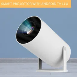 SACRO Protable Projector for Home 4K Support With Built-in App Netflix/YouTubeW104 (4500 lm / 1 Speaker / Wireless / Remote Controller) Portable Projector-image-15