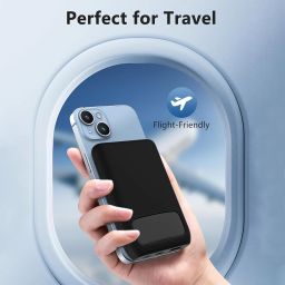 unigen 10000 mAh Wired & Wireless With MagSafe Compact Pocket Size Power Bank image 2