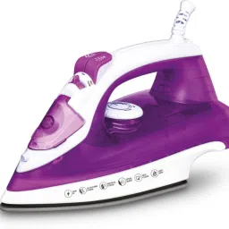 Luxe Steam Iron|Powerful Steam|Non-Stick SolePlate|Vertical &Horizontal Ironing 2000 W Steam Iron-image-3