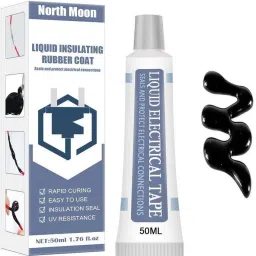 Rubber Tape Electrical Wire Tape Repair Glue (Black) Liquid Glue-24